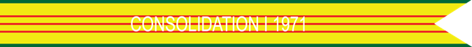 Consolidation I 1971 U.S. Army Vietnam War Campaign Streamer